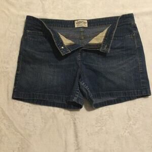 Women's Levi Strauss Signature Trouser Short Jeans Size 16
